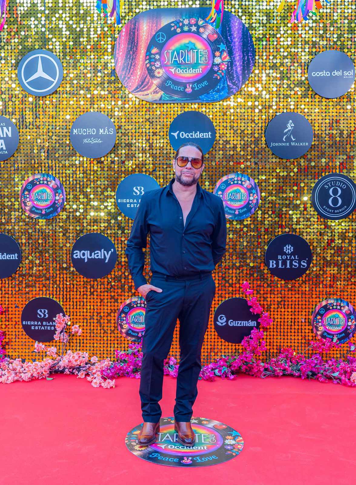 Joaquín Cortés at the photocall of the 17th Gala Starlite Occident, in Marbella